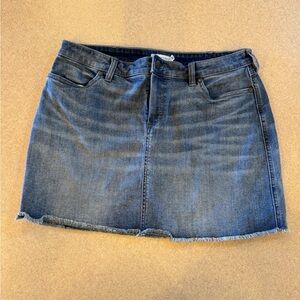 Carve Designs Dark Blue Denim Pencil Skirt